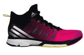 5-10 VOLLEY RESPONSE 2 BOOST W WOMEN AQ5472 semi solar slime/matte silver/shock pink TEXTILE/SYNTHETICS A volleyball shoe designed to help you make