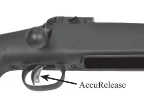 FIGURE 28 PULLING THE TRIGGER FROM THE SIDE OR NOT DIRECTLY REARWARD WILL CAUSE THE SEAR TO DISENGAGE AND BE BLOCKED BY THE ACCURELEASE.