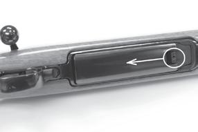 KEEP YOUR FINGERS AWAY FROM THE TRIGGER. 3. Lift the bolt handle but do not pull to the rear. 4. Move the safety fully rearward to the FULL SAFE position, then push the bolt handle downward. 5.