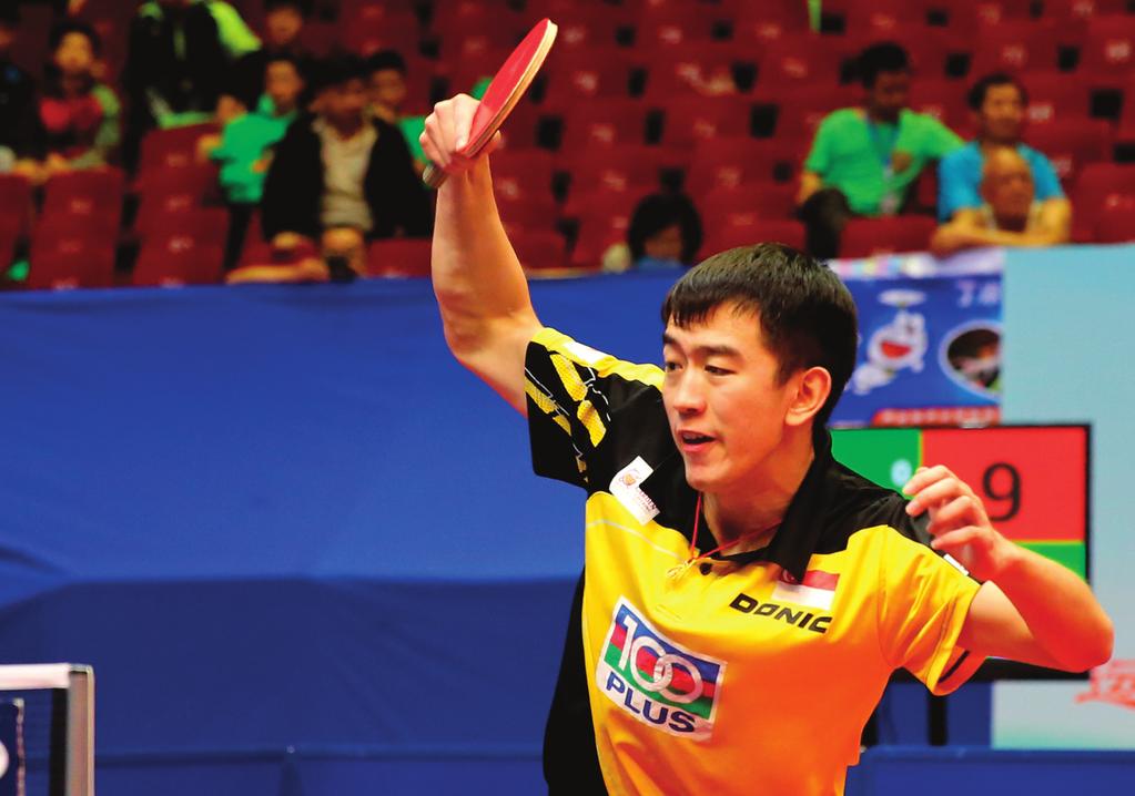 Chen Feng DOB: 24 Mar 1994 HEIGHT: 175cm WEIGHT: 68kg I love this sport because it is very interesting and challenging, and that I can learn something new from every match.