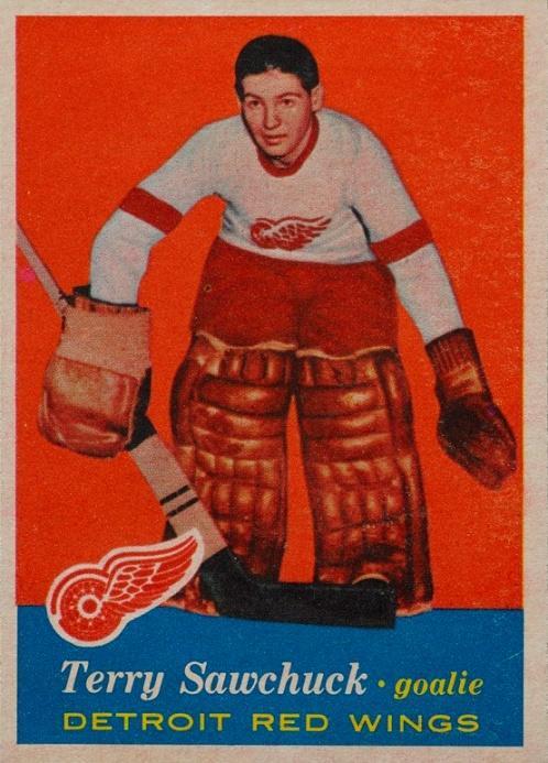 Card: 1957-58 Topps #35 Player: Terry Sawchuk Team: Detroit Red Wings Value: $250.