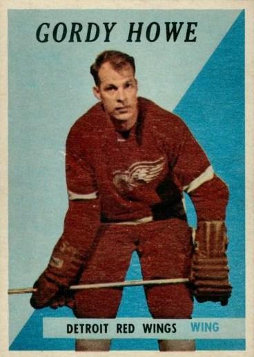 Card: 1958-59 Topps #8 Player: Gordie Howe Team: Detroit Red Wings Value: $400.