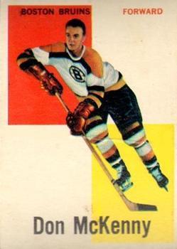 Card: 1960-61 Topps #40 Player: Don McKenney Team: Boston Bruins Value: $12.