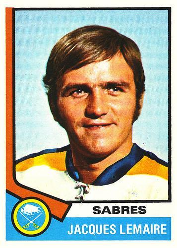 Card: 1974-75 O-Pee-Chee #24 Player: Jacques Lemaire Team: Buffalo Sabres Value: $3.00 UER: The trade that never was.
