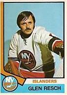 Card: 1974-75 O-Pee-Chee #353 Player: Glenn Resch Team: New York Islanders Value: $20.
