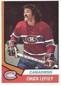 Card: 1974-75 O-Pee-Chee #178 Player: Chuck Lefley Team: Montreal Canadiens Value: $2.