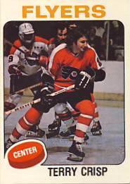 Card: 1975-76 O-Pee-Chee #337 Player: Terry Crisp Team: Philadelphia Flyers Value: $1.