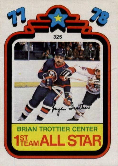 Card: 1978-79 O-Pee-Chee #325 Player: Bryan Trottier Team: New York Islanders Value: $4.