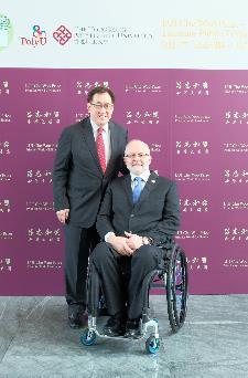 Photo 6: [Sir Philip Craven and Dr. York Chow Yat-ngok] Sir Philip Craven, President of International Paralympic Committee and Dr.