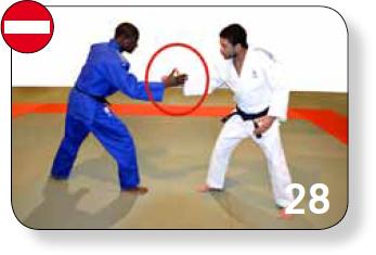 6. The Bow When entering the tatami area, fighters should walk to the entrance of the contest area at the same time and bow to each other into the contest area.