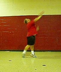 Shot put learn by - doing Basic technique for the Shot Put By: Mark Harsha Portage High School Girls Head Coach Goal One: Shot grip and placement 1.