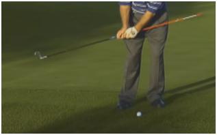 SHORT GAME CHIPPING FEEDBACK Attach an alignment stick to the end of your club Practice chipping and observe feedback If you are using too much writs or
