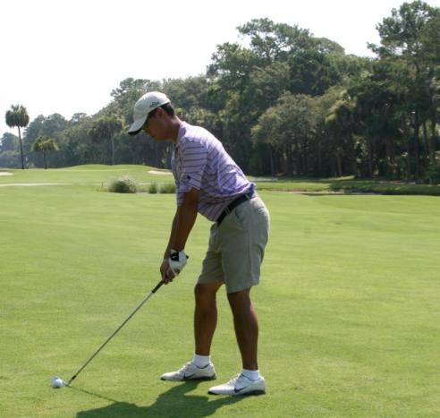 PHASES OF THE SWING LEFT FOOT BACK BACKSWING This drill will prevent you from swaying off