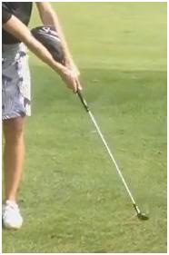 AT HOME DRILLS CONNECTED ARMS To train your hands and wrists not too be too active with your chipping motion