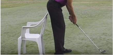 AT HOME DRILLS CHAIR DRILL Keep your lower body still while