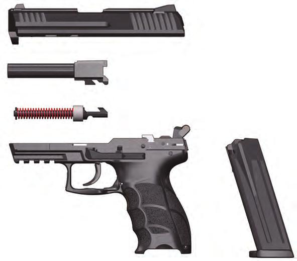 3 Description of the weapon 3.5 Assembly groups 3.5 Assembly groups 1 2 3 4 Fig.