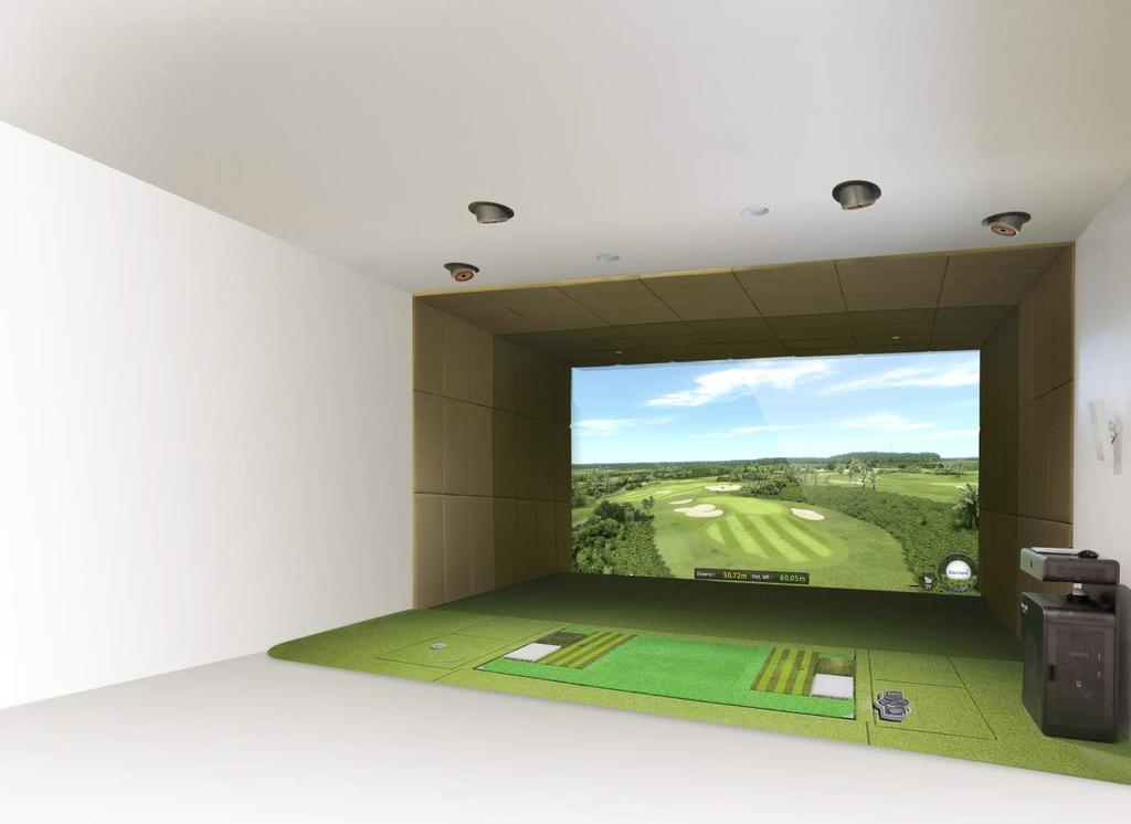 VISION Premium VISION Premium so realistic that you ll forget you re playing golf indoors.