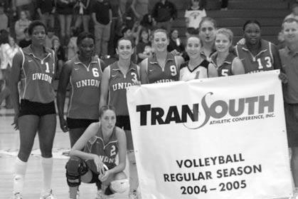 UNION UNIVERSITY Season Outlook / Summary 2005 Season Outlook Union University Volleyball looks to rebuild this season as they lost five seniors and two key underclassmen from the recorded breaking