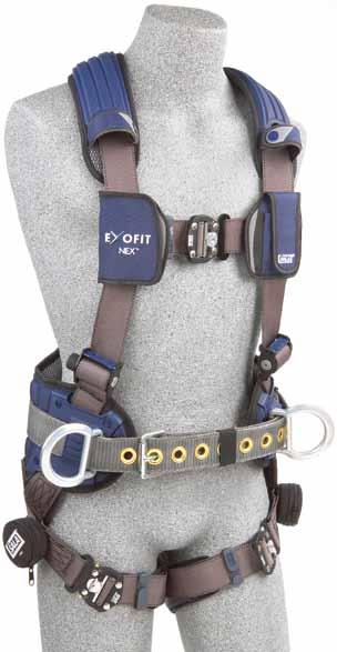 CONSTRUCTION STYLE HARNESSES Made for general construction work, these harnesses have excellent