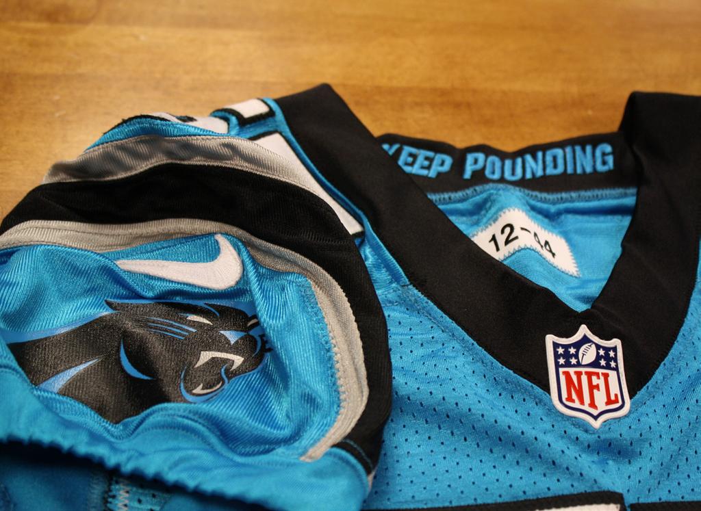 PANTHERS INTRODUCE REFINED LOGO The Carolina Panthers have refined their logo and logotype, the first such changes since the team entered the National Football League in 1995.