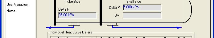 A single LMTD and UA are calculated from the inlet and outlet conditions. For simple problems where there is no phase change and Cp is relatively constant, this option may be sufficient. 4.