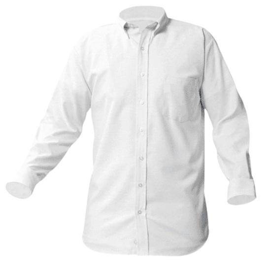 Oxford Shirts: White long or short sleeve oxford shirt Sweater Vest: Navy classic v-neck pullover **no cable knit Socks: If visible, must be navy, khaki, or white.