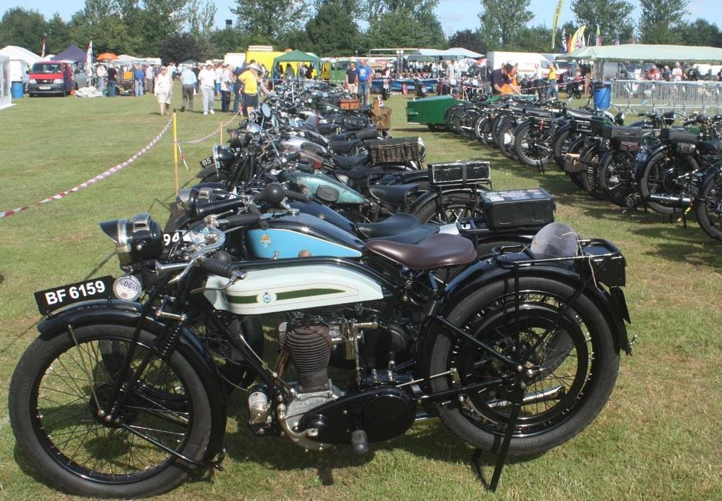 Sunday Public Open Day The show field will open from 09.00. We ask that you display your machine to the public. Please keep your riding number on your bike. The event officially finishes at 16.