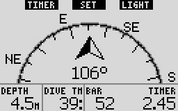 English In compass mode, the safety stop timer works the same way as in the CLASSIC, LIGHT and FULL confi gurations.