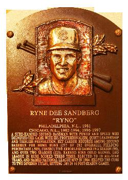 losses Ryne Sandberg Tennessee Smokies - 2009 - MGR Inducted in to the Baseball Hall of Fame - 1996 Smokies Managerial Record: 140
