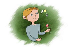 the how to manual that you can edit How to Juggle Juggling is a challenging but rewarding hobby; studies show that [1] people who learn to juggle increase their grey matter!