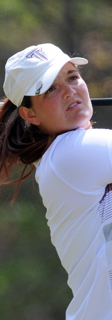 Becca Horner Sophomore Woodham, England 2015 Sun Belt All-Tournament Team 2014-15 (Sophomore) Enters the NCAA South Bend Regional tied for fourth on the team with a 77.48 stroke average.