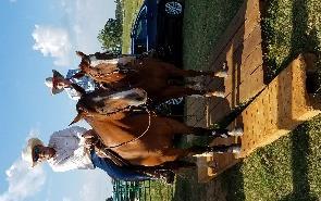 Where you and your horse Results from the 9/23-24/17 Southeastern Regional Extreme Cowboy Race, Green River Farm, Gaffney, South Carolina Young Guns Divison Results Round 1 Round 2 Total 1 Dakota