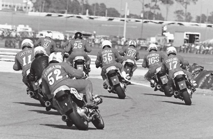 head back into roadracing and a feel for modern tires, corner speed and more. So just as Jeff had explained it, there I was at Daytona in March where I had won the 200 in 1972.
