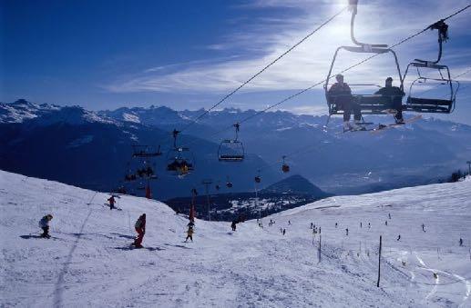 CRANS-MONTANA Thanks to its multiple world cup ski