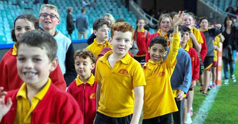 Page 17 WARATAHS SCHOOLS MARCH PAST 2016 NSW WARATAHS hold the Schools March Past