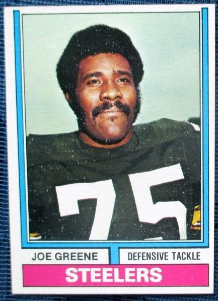 Pittsburgh Steelers HALL OF FAME The nine hall of famers for 1974-1979 were, Joe Greene playing defensive tackle, Jack Lambert playing line-backer, John Stallworth playing wide receiver, Lynn Swann