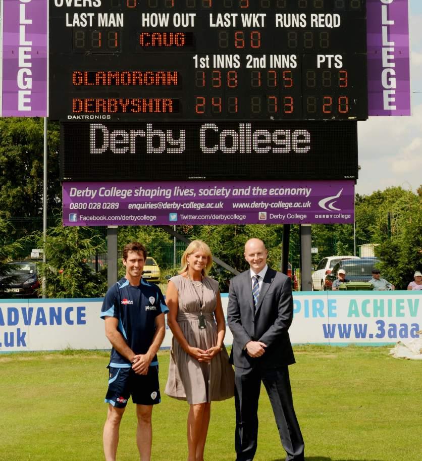 County Crick et Club ADVERTISING PACKAGES GROUND ADVERTISING SITES Build the profile of your business with prominent branding visible to over 70,000 people, who visit The 3aaa County Ground each year