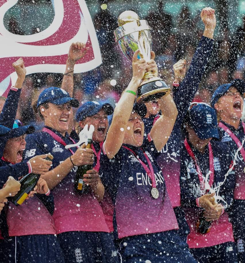 County Crick et Club HOSPITALITY PACKAGES ROYAL LONDON ODI ENGLAND vs NEW ZEALAND Tuesday 10 July 1pm World Cup winners