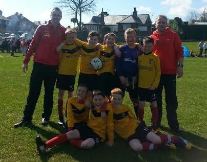 Team was Dylan Emerson, Brandon Boyce, Krisy Cassells, Jamie Stringer, Bobby Harvey, Ben Hendron & Patryk Under 10 The Lisburn League U11 squad endured a difficult day at the Larne 7 aside tournament