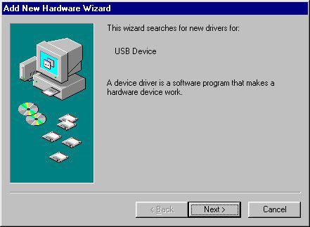 2. Installation A. Installing the USB Driver Install the USB driver from the CD-ROM provided by following the procedure described below. The procedure differs slightly depending on the compatible OS.
