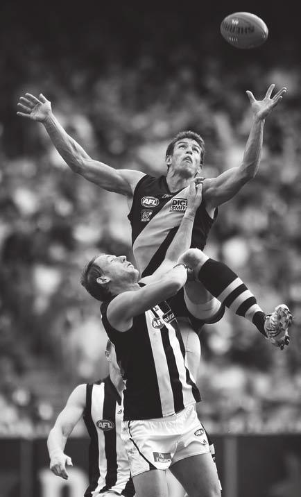 Ruckwork role of the ruckman is a crucial one in Australian Football. A good ruckman sets up play from a variety of contests such as the centre bounce or boundary throw in.