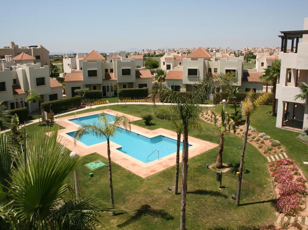 SOME PICTURES OF IAN & SUE JACKSON S APARTMENT & SURROUNDINGS View from terrace over pool, gardens & Roda Golf Course Phase III property with 2 bedrooms 1 double & 1 twin, plus cot available for