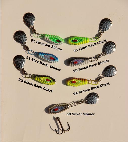 A BLITZ TAILSPIN The Blitz Tailspin works deep structure where other lures are less effective. The Blitz Tailspin works in the productive fish zone for a great percentage of hits.