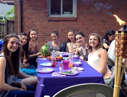 A Peek inside ABA On June 7 th, ABA students and their families enjoyed the End of the Year Celebration BBQ at the home of Mme. Akhmedova and Mr. Tibbitts.
