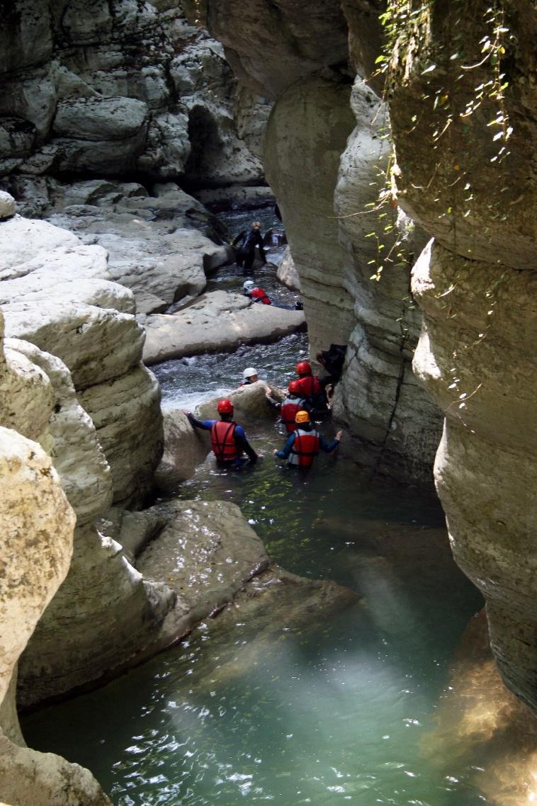 Canyoning- simple and