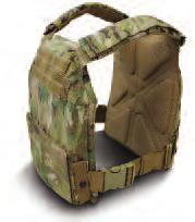 and has an adjustable plate pocket to fit a variety of hard armor plates.