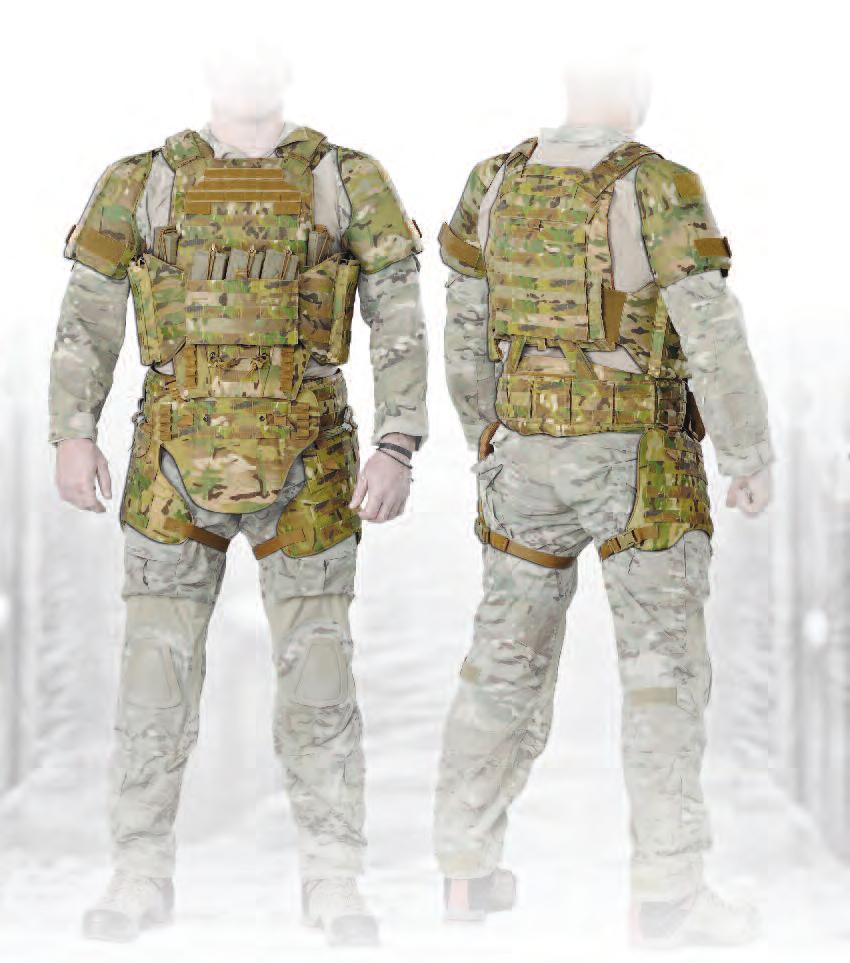 TYR TACTICAL ARMOR ACCESSORIES PICO-MV ARMOR COMPONENTS 1 6 7 2 8 9 3 10 4 5 1 MV Shoulder Pads 6 THOR Ballistic Shoulders 2 Front Kangaroo Pouch 7 Bicep/Deltoid Upper Arm Protection 3 MV Lower