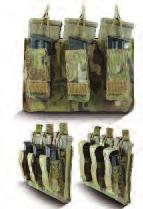 pouch provides secure and space saving capability