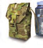 TYR TACTICAL POUCHES TYR-HD442 32 oz. Nalgene Bottle Pouch attaches upright with MOLLE. The attached quick release buckle strap, cinch and flap securely holds contents.