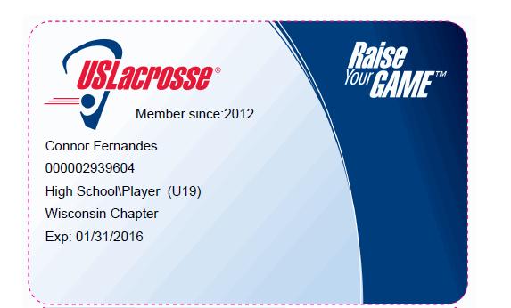 US Lacrosse Membership According to Wisconsin Lacrosse Federation rules and Classic Eight Conference rules, all HS Lacrosse players must have an active US Lacrosse membership that will remain current